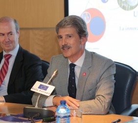 Eurodiputado José Ignacio Salafranca y Félix García Lausín
