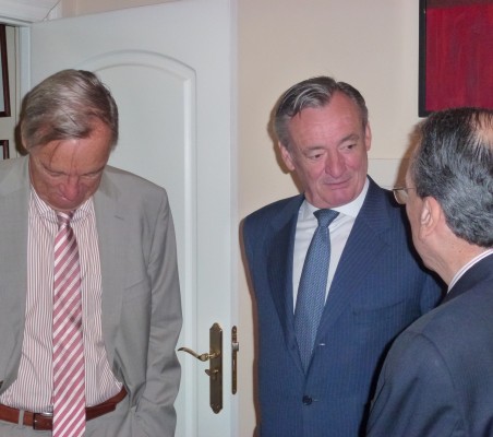 Carsten Moser, Juan Socías y Jorge Salaverry