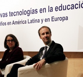 Rebeca Grynspan, Secretaria General Iberoamericana  y Marc Puškarić, Director General de Bertelsmann Brasil