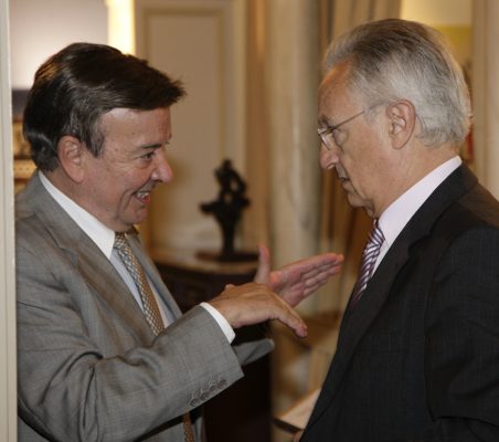 Eusebio Serrano, y Ángel Durández