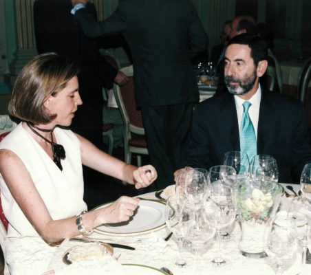 Leonor Ortiz Monasterio y Embajador Osmar Chohfi