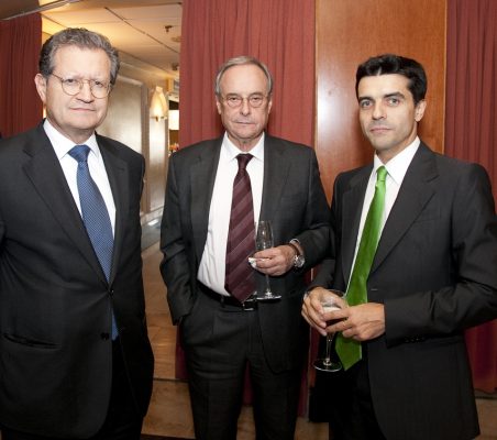 Juan I. Lema Devesa,  Enrique Martínez Robles y Eduardo Pérez Valverde