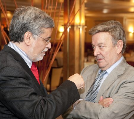 Miguel A. Pesquera y Usebio Serrano