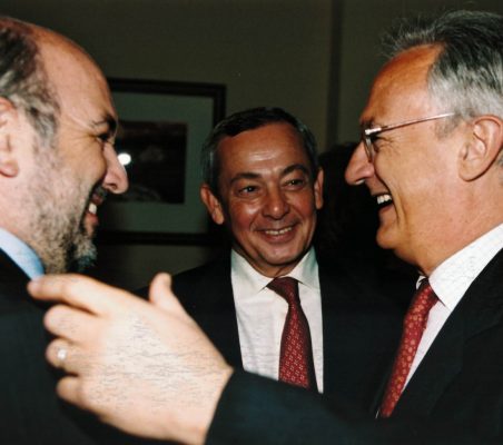 Joaquín Almunia, Carlos Solchaga y Ángel Durández