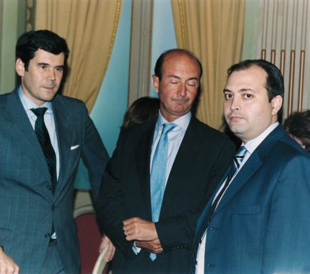 José María Sanz Magallón Miguel Iraburu y Alfredo Soriano