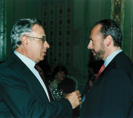 Ángel Bizcarrondo y Luis Fraga