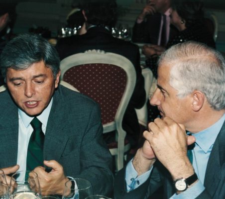 Embajador Carlos Moreira y Alfonso Martínez de Irujo