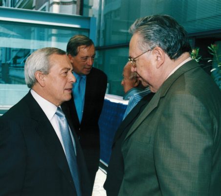 Carlos Solchaga y  Embajador Enrique Krauss