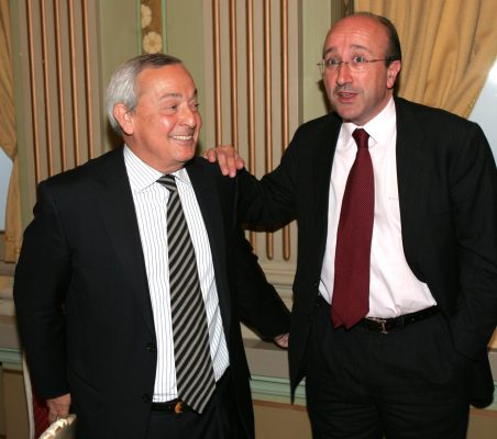 Carlos Solchaga y Miguel Ángel Cortés