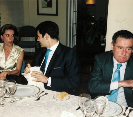 Leonor Ortíz Monasterio , José Mª Sanz-Magallón y Manuel Gasset