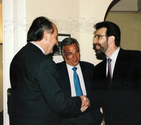 Miguel Vergara, Antonio Gracia y Francisco Rivarola