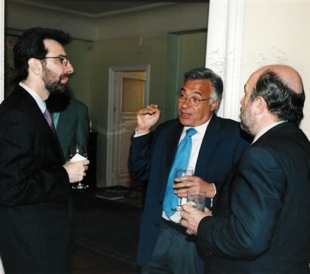 Francisco Rivarola , Antonio Gracia y Joaquín Almunia