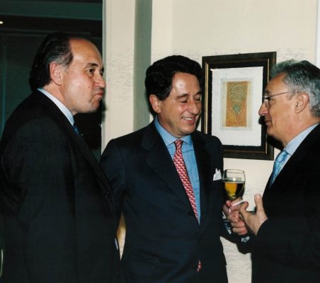 Miguel Vergara, Javier Targhetta y Ángel Durández