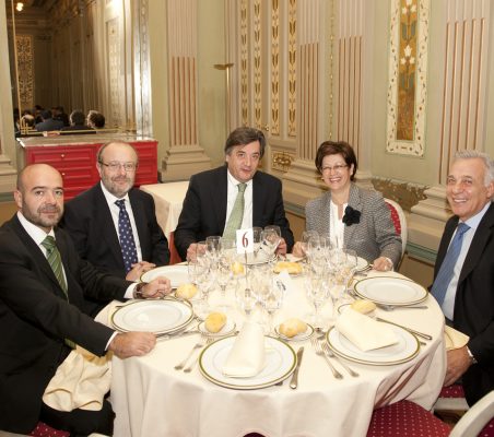 Jorge Leonardo, Fernando García Casas, Tomás Neisinger, Pilar Zugaza y Antonio Gracia,