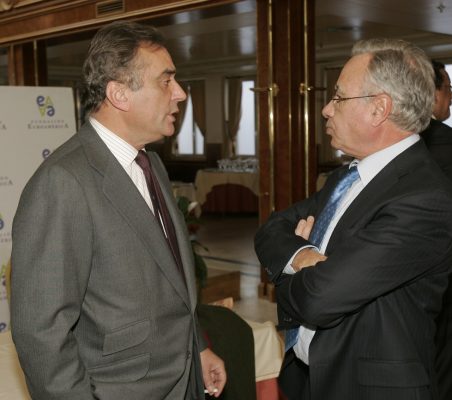 Carlos Fernández Lerga y Ángel Bizcarrondo
