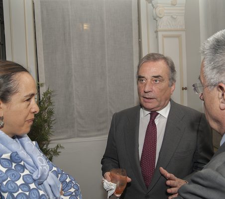 Francisca Méndez, Carlos Fernández Lerga y salvador Arriola