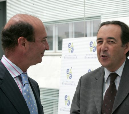Miguel Iraburu y Carlos López Blanco