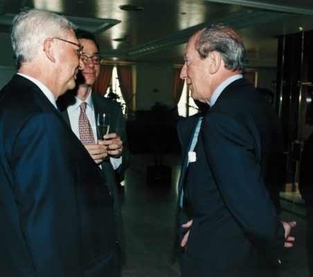 Rafael Puyol y Embajador Raniero Vanni D’Archirafi