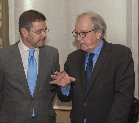 Rafael Catalá y Matthias Ruete