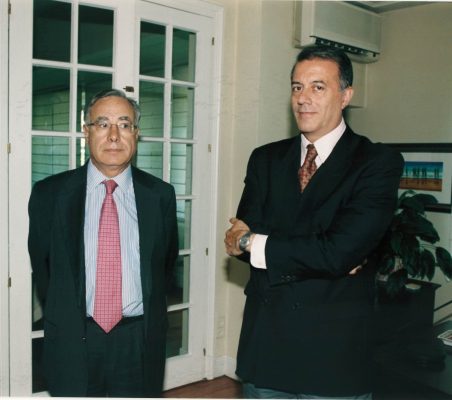Ángel Bizcarrondo y Carlos Salas