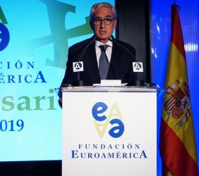Ramón Jáuregui, Presidente de la Fundación Euroamérica