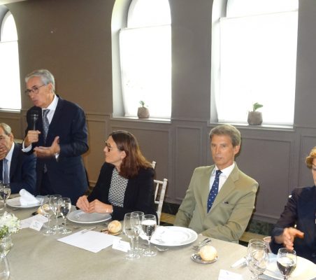 José Manuel González-Páramo, Ramón Jáuregui, Cecilia Malmström, José Ignacio Salafranca y Carolina Barco