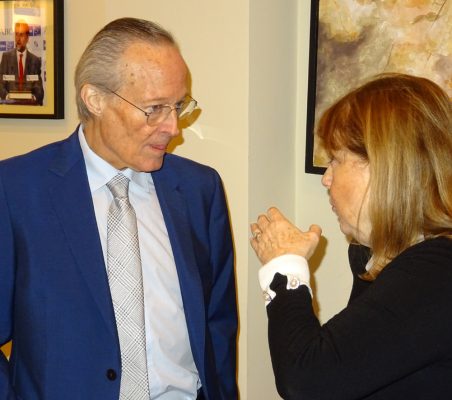 Josep Piqué y Susana Malcorra
