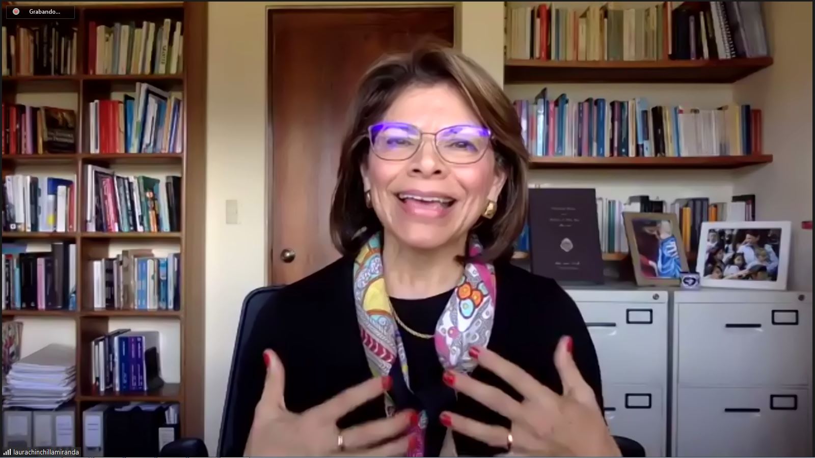 Intervención Especial Laura Chinchilla durante el Patronato