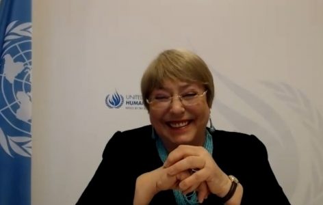 Michelle Bachelet Alta Comisionada para los Derechos Humanos, Naciones Unidas
