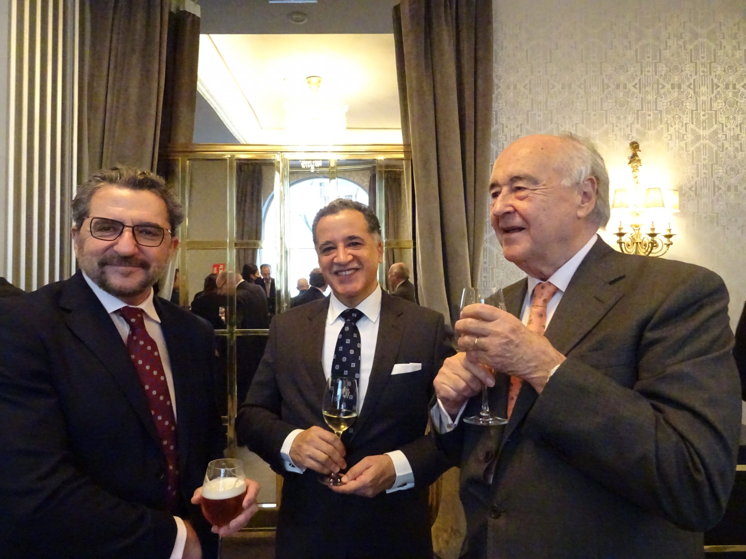 Antonio Gutiérrez, Óscar Esparza y Miguel Vergara
