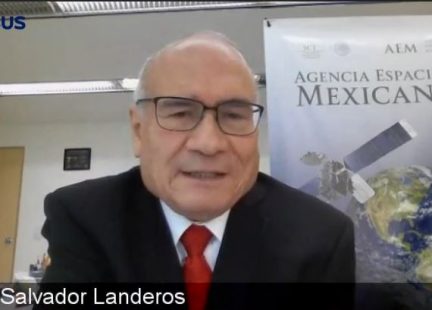 Salvador Landeros, Director General de la Agencia Espacial Mexicana, AEM