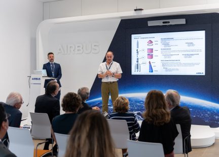 video en las instalaciones de Airbus