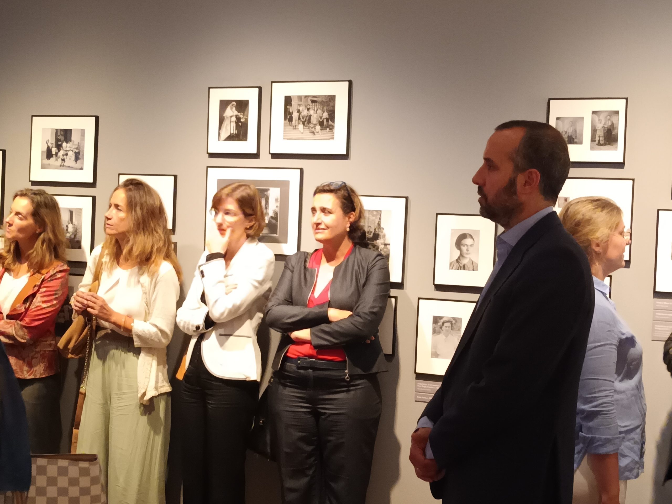 Patronos de la Fundación Euroamérica visitan la exposición