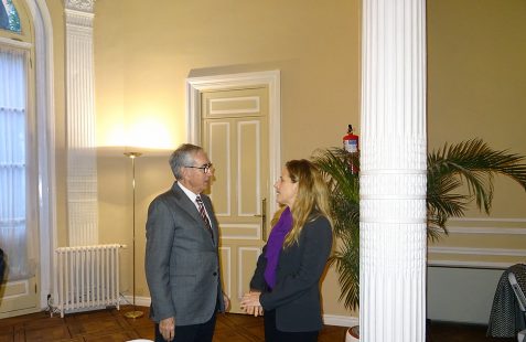 Ramón Jáuregui y Fazia Pusterla (BID)