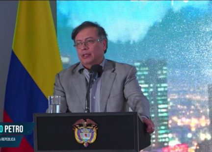 El Presidente de Colombia durante su Intervención en el IV Foro Colombia- Unión Europea