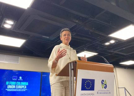 Vicepresidenta Ejecutiva de la Comisión Europea y Comisaria de Competencia, Margrethe Vestager