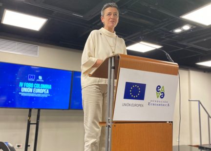 Vicepresidenta Ejecutiva de la Comisión Europea y Comisaria de Competencia, Margrethe Vestager