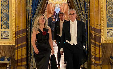 Cena en honor del Presidente y la primera dama de la República de Colombia