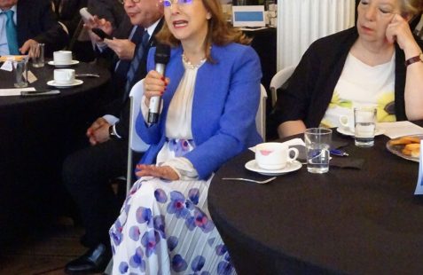 Gina Magnolia Riaño, Secretaria General OISS, Organización Iberoamericana de Seguridad Social