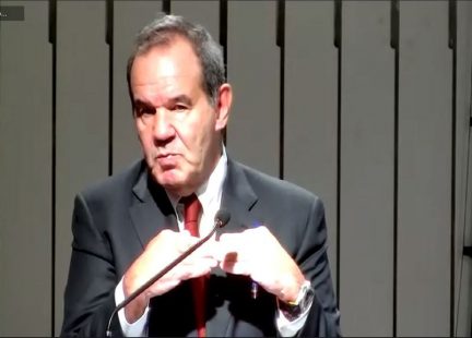 EL Secretario Gerneral Iberoamericano Andrés Allamand