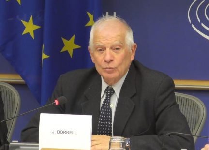 Josep Borrell, Alto Representante de la UE para Asuntos Exteriores y Política de Seguridad.VP de la Comisión Europea