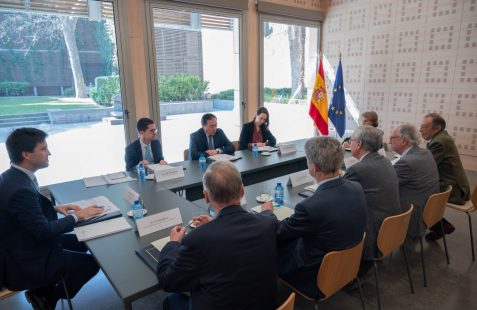 Reunión de la Fundación Euroamérica en el Ministerio de Exteriores