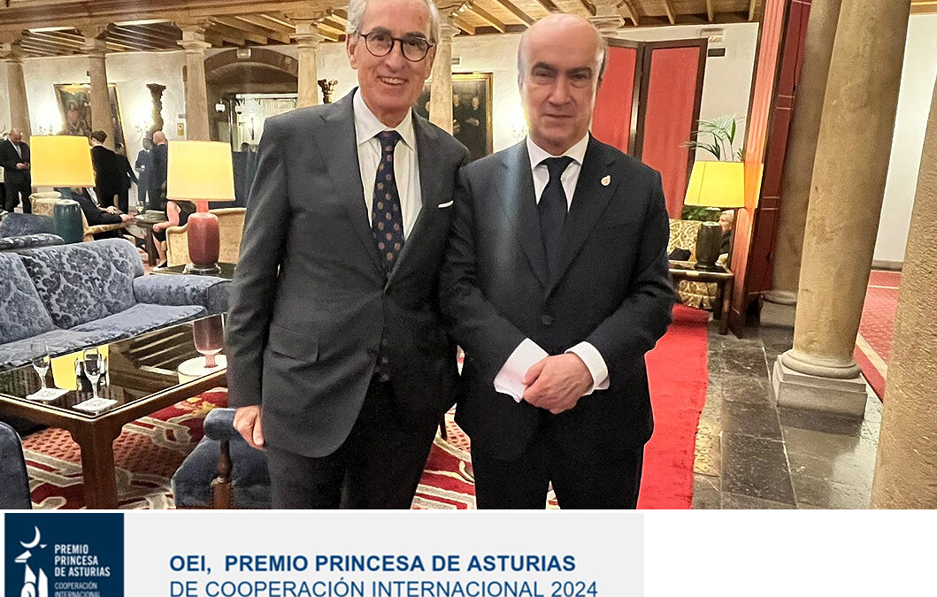 La (OEI) Premio Princesa de Asturias de cooperación Internacional 2024