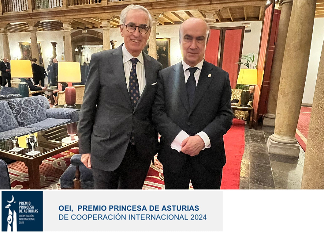 La (OEI) Premio Princesa de Asturias de cooperación Internacional 2024