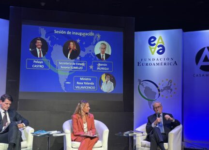 El Presidente de la Fundación Euroamérica Ramón Jáuregui