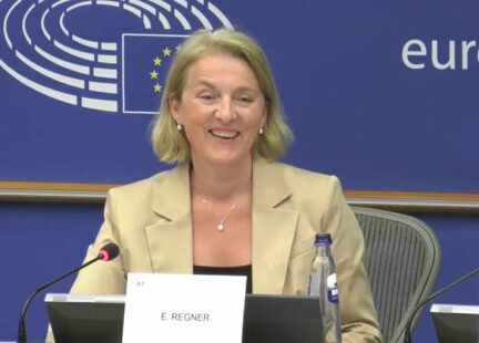 Evelyn Regner, Eurodiputada. Presidenta de la Delegación para las Relaciones con Mercosur