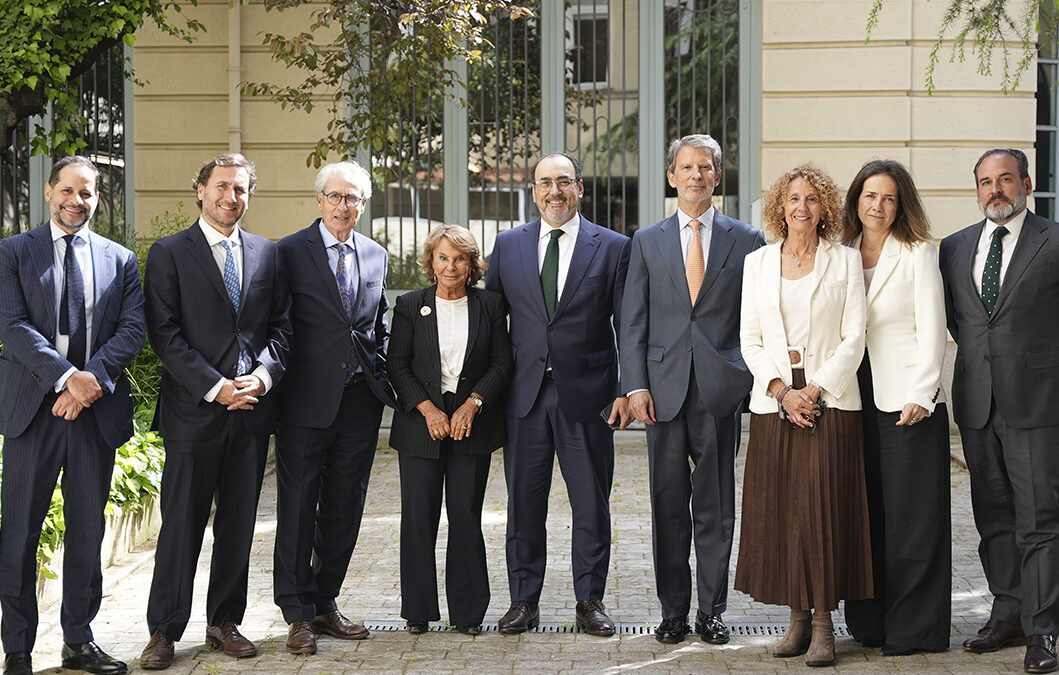 Visita del Presidente de CAF a la Fundación Euroamérica