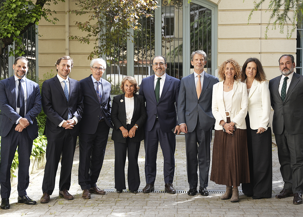 Visita del Presidente de CAF a la Fundación Euroamérica