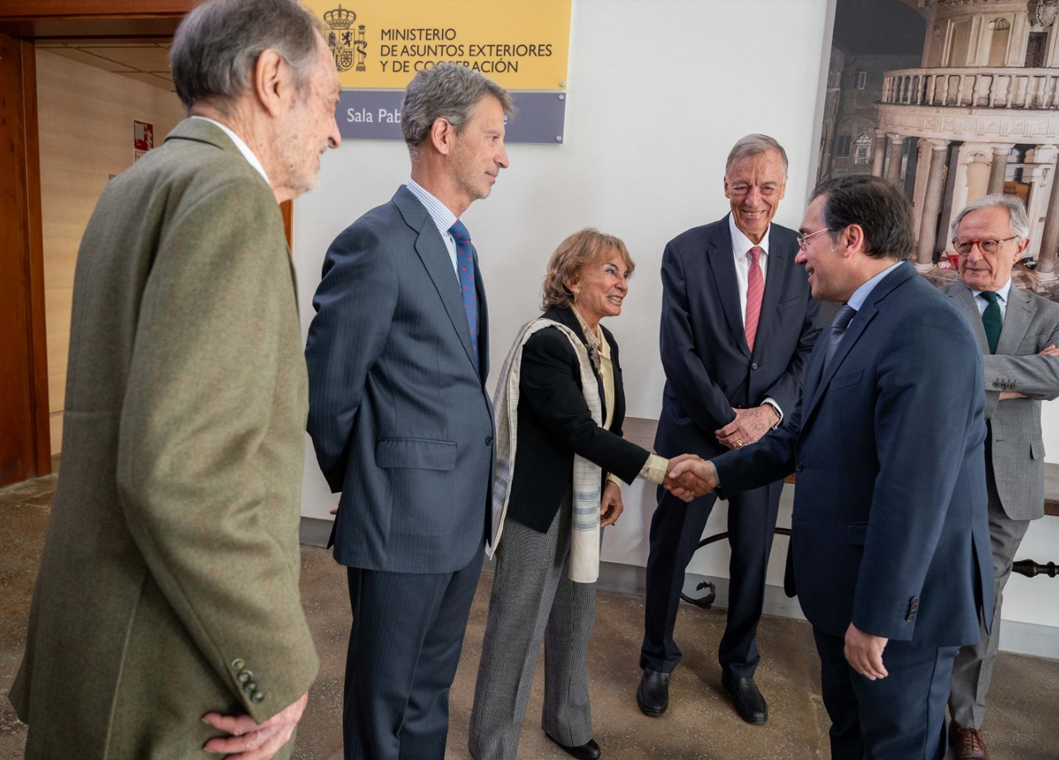 La Fundación Euroamérica se reúne con el Ministro de Exteriores José Manuel Albares