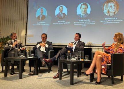 Nuno Carvalho, Nuno Costa, Rafael Hoyuela y Catarina Caria,
